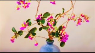 Purple Crape Myrtle Flower Arrangement Ideas [upl. by Yonit]