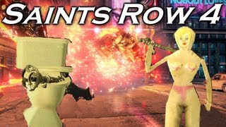 Saints Row 4 Hilarious Moments with the Asdfs [upl. by Sutniuq]