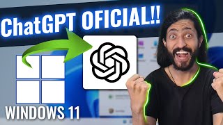 Adeus Copilot 🚀 ChatGPT ganha app OFICIAL para Windows e da aula pra Microsoft [upl. by Ppik]