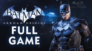 Batman Arkham Origins  Full Game Walkthrough in 4K 60fps I Am The Night [upl. by Ark]