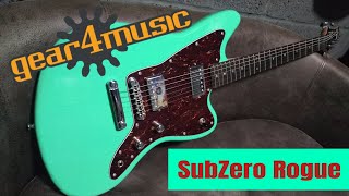 SubZero Rogue Offset Guitar Seafoam Green Review [upl. by Epstein]