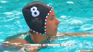 USA Water Polo Womens National Team vs Hungary  ESPNU FULL GAME  JULY 9 2024 [upl. by Quinton]