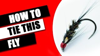 How to tie a Pseudo Diawl Bach flyfishing flytying catchandrelease [upl. by Sama]