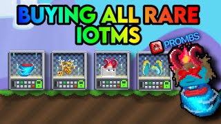 Buying All Rare IOTMS HUGE PROFIT  GrowTopia [upl. by Amanda81]