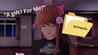 Easiest way to give Monika gifts in Monika After Story [upl. by Yttam867]