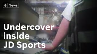 ‘I’ve sacked people for sitting down’ Undercover inside JD Sports [upl. by Gnouv558]