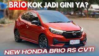 REVIEW NEW HONDA BRIO RS 2023 KOK JADI GINI YA [upl. by Lindell]