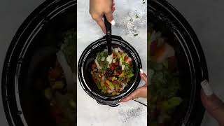 Slow Cooker Recipe – Black Bean Burritos  Vegetarian Freezer Meal  Vegetable Crockpot Idea [upl. by Askwith150]