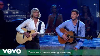 Celtic Thunder  Sound of Silence Live From Dublin  2012  Lyric Video [upl. by Arinay]