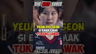 WOW‼️YEUM HYE SEON SI TUKANG LAWAK⁉️redsparks volleyball ligavolikorea megawatihangestri [upl. by Dhar]