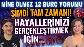 1824 Kasım Mine Ölmez 12 burç yorumu Şimdi tam zamanı Hayallerinizi gerçekleştirmek için [upl. by Mcwherter403]