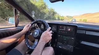 1986 Alfa Romeo GTV6 drive pure sound [upl. by Ternan293]