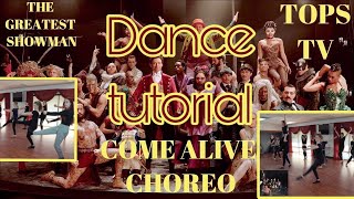 ORIGINAL Movie Choreography  Come Alive from The Greatest Showman  Dance Tutorial  Dovgan Dance [upl. by Eibbil]