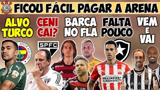 TURCOS QUEREM DUDU CENI DEMITIDO COMO TIMÃƒO PAGARÃ ARENA BARCA NO FLA ZAHAVI NO BOTA GALO E [upl. by Nimsaj]