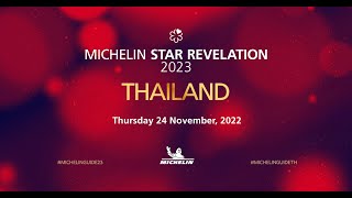 MICHELIN Star Revelation Thailand 2023 [upl. by Argile]