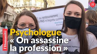 Santé mentale La colère gronde chez les psychologues [upl. by Icyac448]