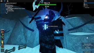 Roblox Tower Battles  Winter Event 2019 Triumph [upl. by Noscire]