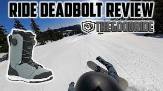 Ride Deadbolt 2024 Snowboard Review Vs Ride Lasso Pro amp Ride Fuse [upl. by Selle]