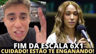 Nikolas Ferreira expõe verdade por trás do Fim da Escala 6x1 de Erika Hilton do Psol [upl. by Nikolos]