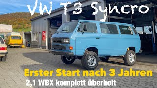 T3 Syncro läuft🤩 WBX überholt I Alles neu [upl. by Jandy801]