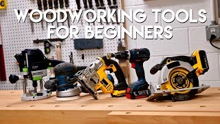 5 MustHave Woodworking Tools For Beginners DIY  Woodworking Quick Tips [upl. by Decima]