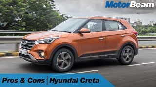 Hyundai Creta  Pros amp Cons  MotorBeam [upl. by Islaen]