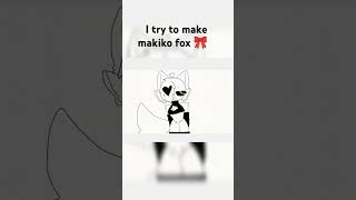 ✨I was make makiko fox ✨animation cute kit meow [upl. by Shelton]