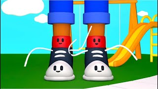 Calcetines y zapatos  catchy kid songs in English and Spanish to learn about the world around them [upl. by Eanore]