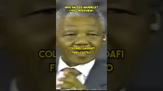 Mandelas Surprising Political Support [upl. by Maitund]