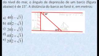 Trigonometria no Triângulo Retângulo  Exercício 06 [upl. by Corson]