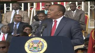 Kenyatta Mswada Wa Usalama Lazima Upitishwe [upl. by Yartnod921]