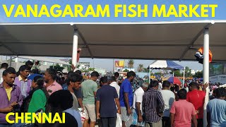 Chennai Vanagaram Fish Market  part 4 [upl. by Brnaby]