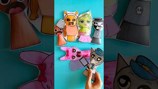 Incredibox Sprunki Oren amp Vineria Fall in Love  Wenda Rescue Pinki Squishy Paper  Ghes Handmade [upl. by Hareemas]