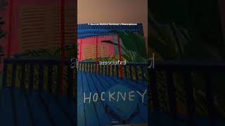 David Hockney exhibit London  Secrets behind masterpieces in Art  Pop Art [upl. by Anatsirhc]