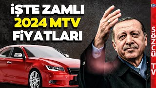 Ayağınızı Gazdan Kesecek Zam MTV 2024 Zammı Belli Oldu İşte Yeni Fiyatlar [upl. by Aveer]