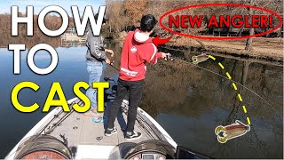 Cast Better in 10 Minutes With These 5 Easy Tips  Baitcaster Casting Instruction [upl. by Nashom436]