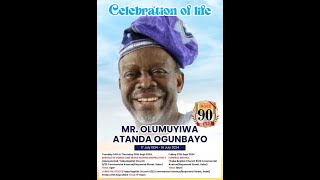 MR OLUMUYIWA ATANDA OGUNBAYO Burial Service  27TH SEPTEMBER 2024 [upl. by Wollis195]