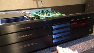 Nakamichi MB1 CD player Demo [upl. by Atinhoj695]