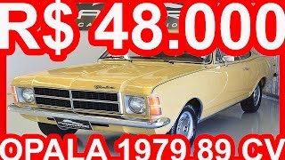 PASTORE R 48000 Chevrolet Opala Comodoro 1979 Bege Itapema MT4 aro 13 RWD 25 89 cv 18 mkgf Opala [upl. by Hibben]