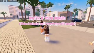 WATCH IF YOUR BORED First Roblox video [upl. by Nylissej516]