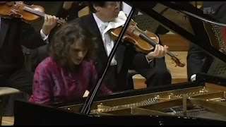 Brahms  Piano Concerto No 2 in Bflat major Hélène Grimaud [upl. by Anazus]