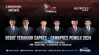 Live  Debat Terakhir Calon Presiden dan Wakil Presiden Pemilu 2024 [upl. by Alysia738]