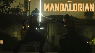 Ahsoka Tano vs Magistrate Seamless Cut 4K HDR  The Mandalorian [upl. by Ilahsiav]