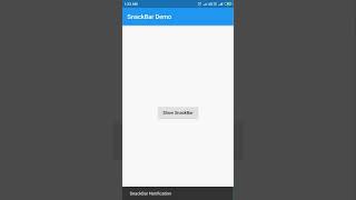 How to Implement SnackBar in Flutter  SnackBar  Flutter Coding [upl. by Heidi]