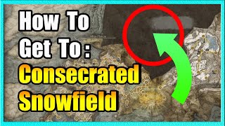 How to Get to Consecrated Snowfield  Elden Ring [upl. by Locke886]