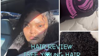 Detailed Hair Review  ISEE YOUNG HAIRWater Wave 26in Was it Worth it [upl. by Notffilc]