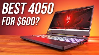 Fastest RTX 4050 Gaming Laptop for 600 Acer Nitro 5 Review [upl. by Reames]