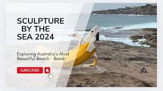 Visiting the world famous Bondi Beach for Sculpture by the Sea 2024 [upl. by Otrebor527]