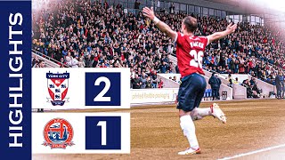 📺 PLAYOFFS CONFIRMED  York City 21 AFC Fylde  Highlights [upl. by Eelatan]