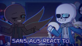 Sans aus react to Nightmare vs Classic Sans [upl. by Danice927]